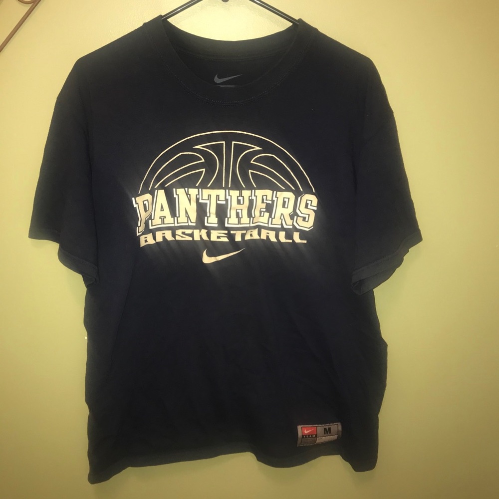 NCAA NIKE Panthers Blue Basketball T-shirt Sz M